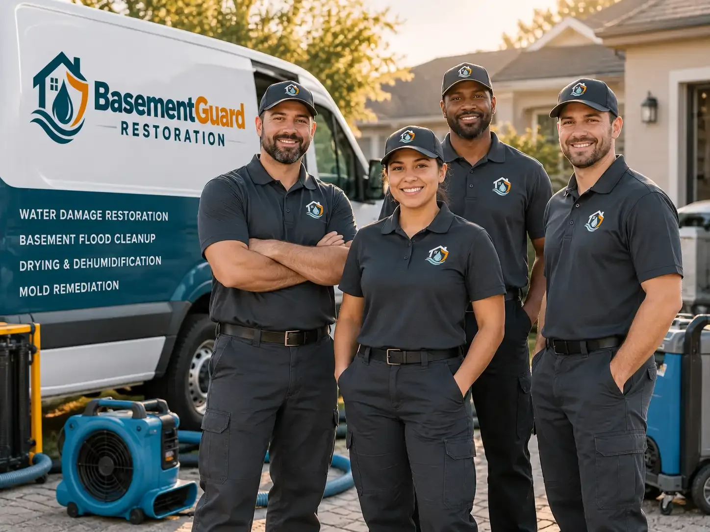 Basement Water Damage Restoration company in Leland, IA